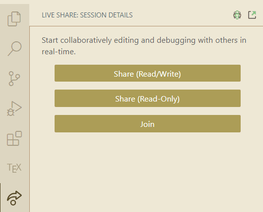 Extension Live Share