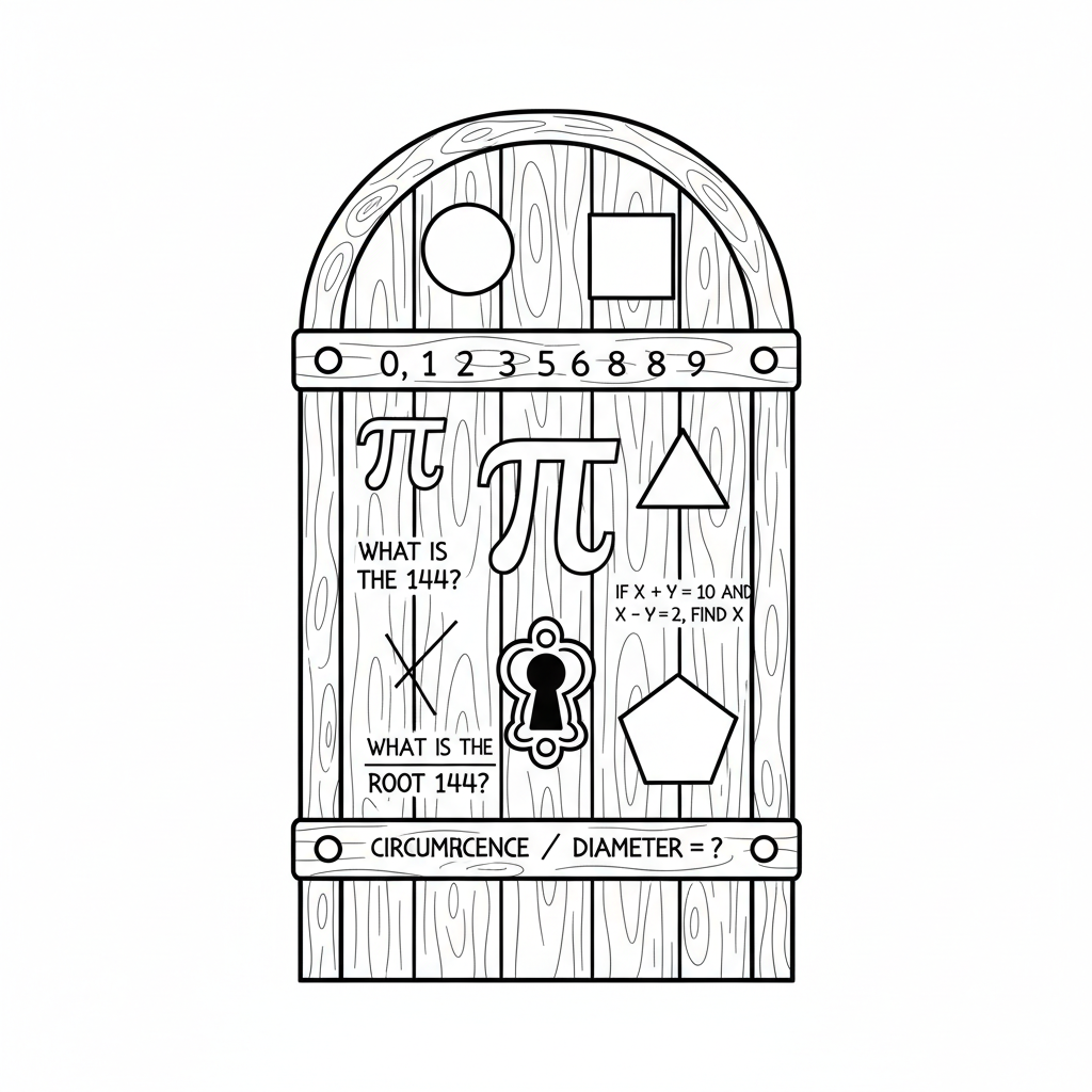 Porte mystérieuse