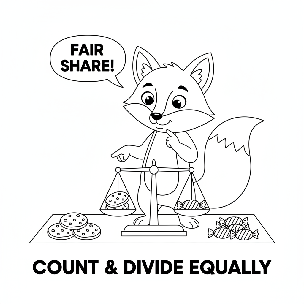 Renard qui partage